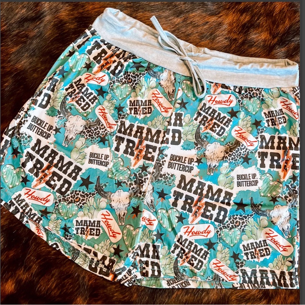 Mama Tried Pajama Shorts